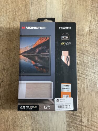 Monster 12 4K HDMI Cable 122953-00 (6922738565303)